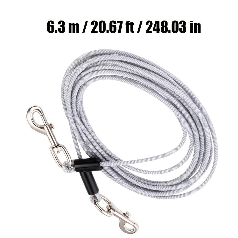 Anti-Bite Dog Leash for Small to Medium Dogs, Anti-Tangle Design