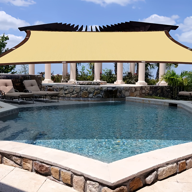 

Sun Shade Sail, Uv Protection Plant Tent, Thickened Pe Animal , With Reinforced Grommets, For Yard, Balcony, Garden, Non-waterproof, Ventilation, Cooling With Pvc Bracket