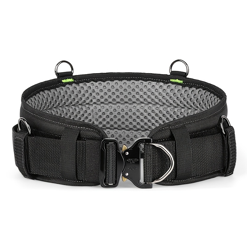 TEMU Jakah Heavy-duty Adjustable Tool Belt With Padded Work Belt & Buckle - Comfortable Waist Harness Suitable For, Carpentry, Electricians,, Tool