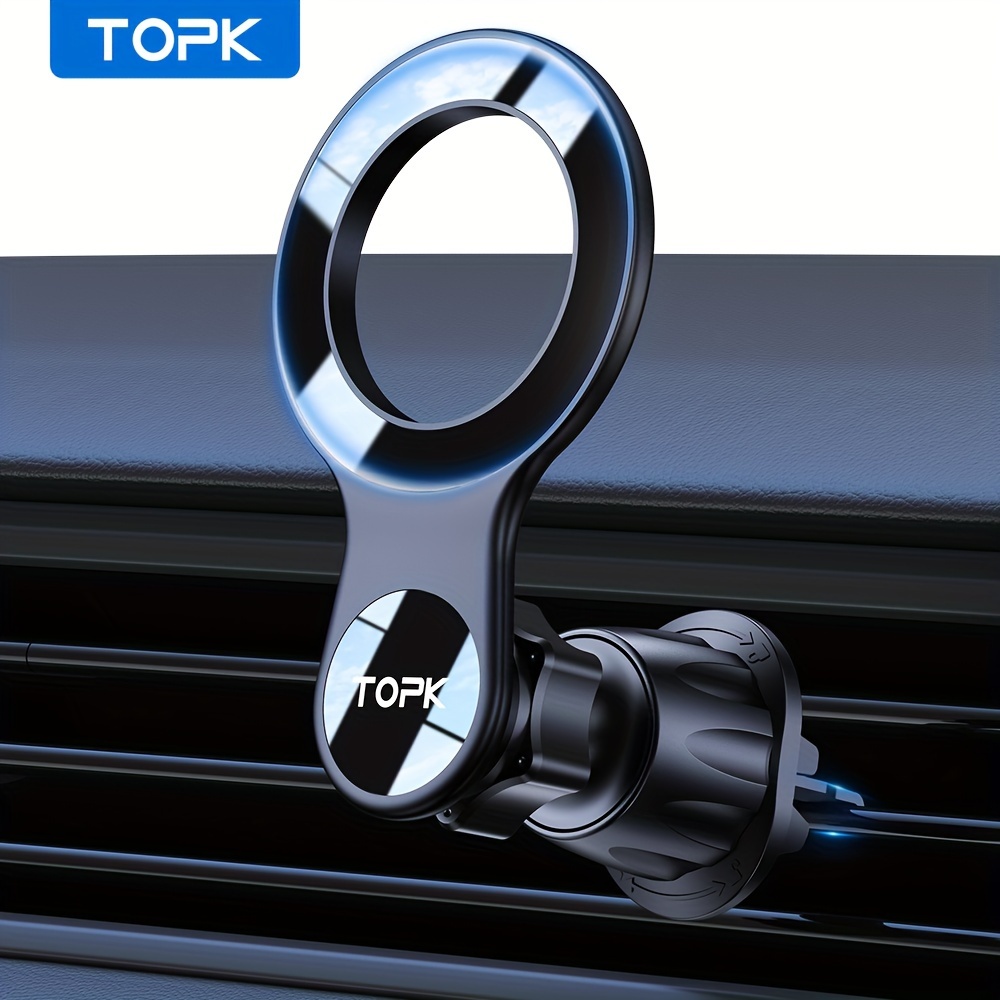 E-shop TOPK Magnetische Auto Handyhalterung, [20 Super Magnete] Magnetische Auto Handyhalterung, Lüftungsschlitz Handyhalterung Auto,