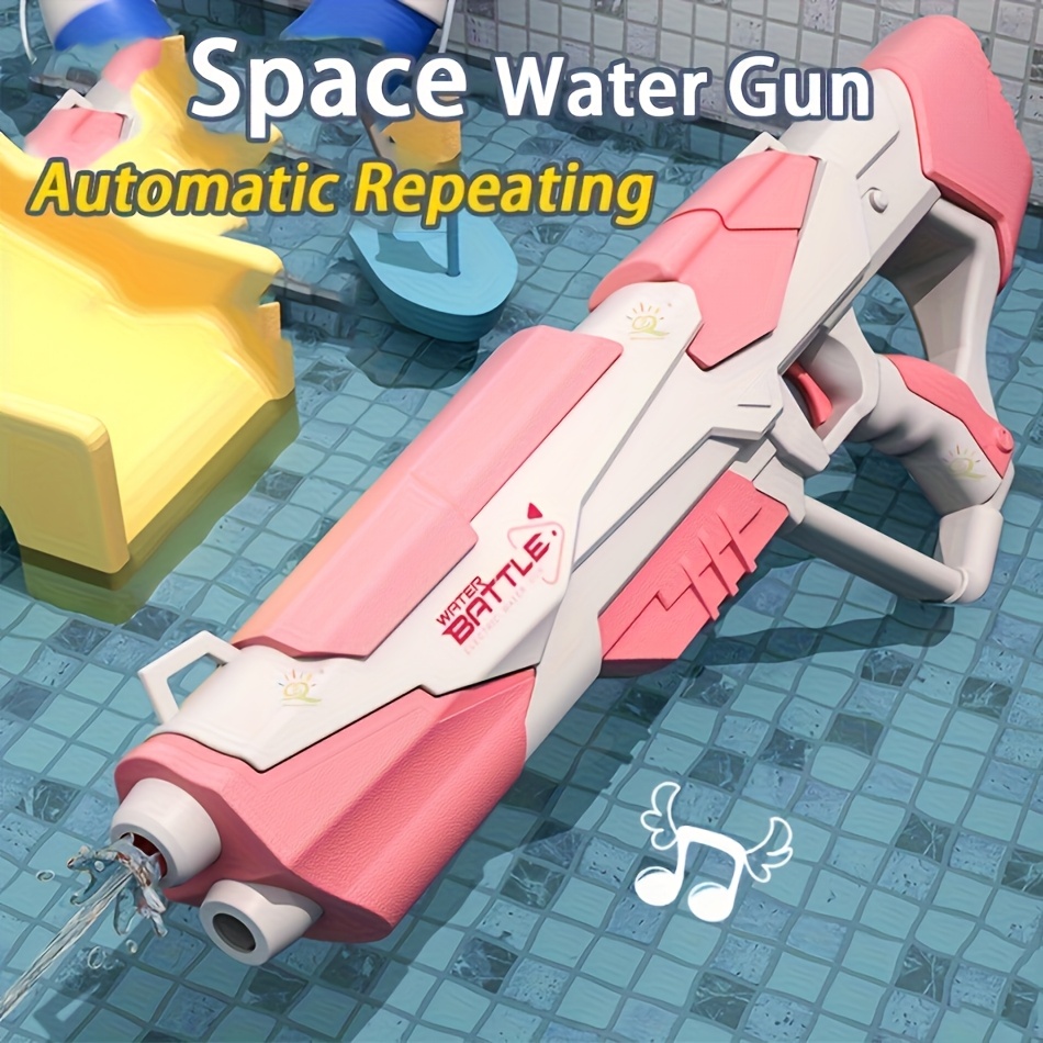 water gun automatic water gun adult water gun electric water gun summer outdoor swimming pool beach party supplies party games activities pink 7