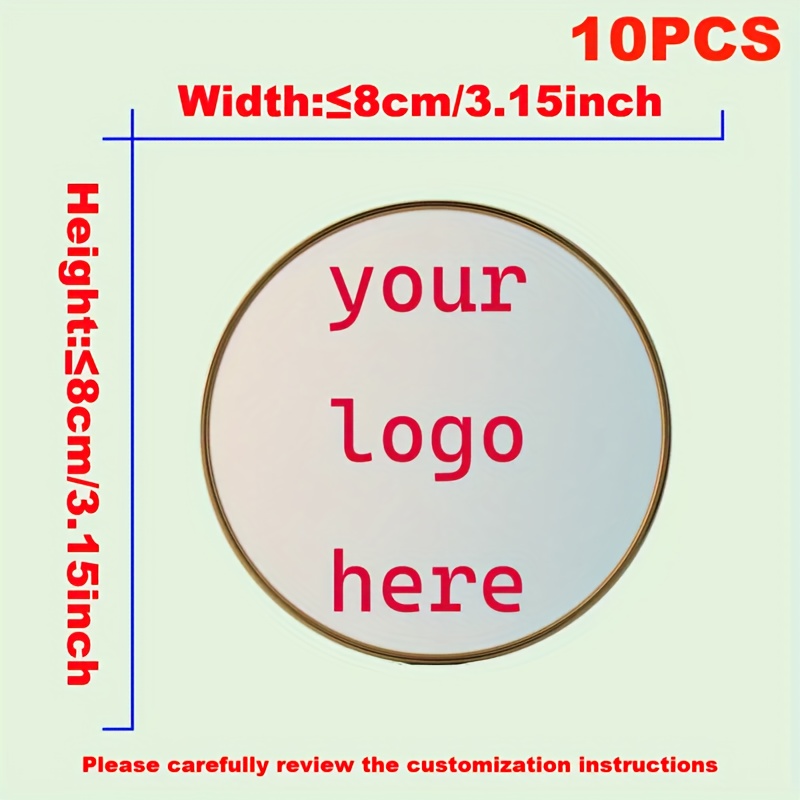 E-shop Individuelle 10er-Pack Bügelbilder - Personalisierte Bügelaufkleber, geeignet für T-Shirts, Jeans, Kissen - DIY Kleidungsdekoration,