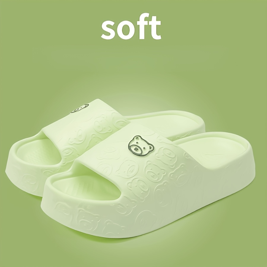 cute   eva slides for women comfortable non slip washable indoor outdoor slippers in pink       adorable slippers