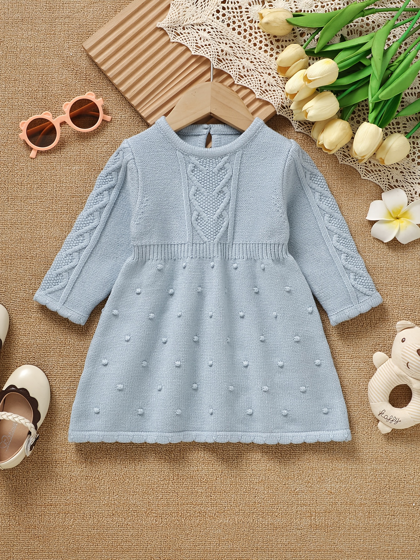 baby girl woolen dress - Germany