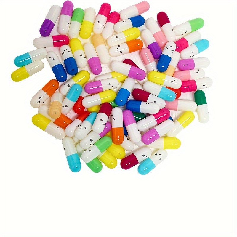 

Capsules, Cute Capsule Letter Message Paper Letter Pill Shape Mini Capsule Valentine's Day, Christmas Gift, Birthday Anniversary Day Thanksgiving, Party Favor - Gdgdsy