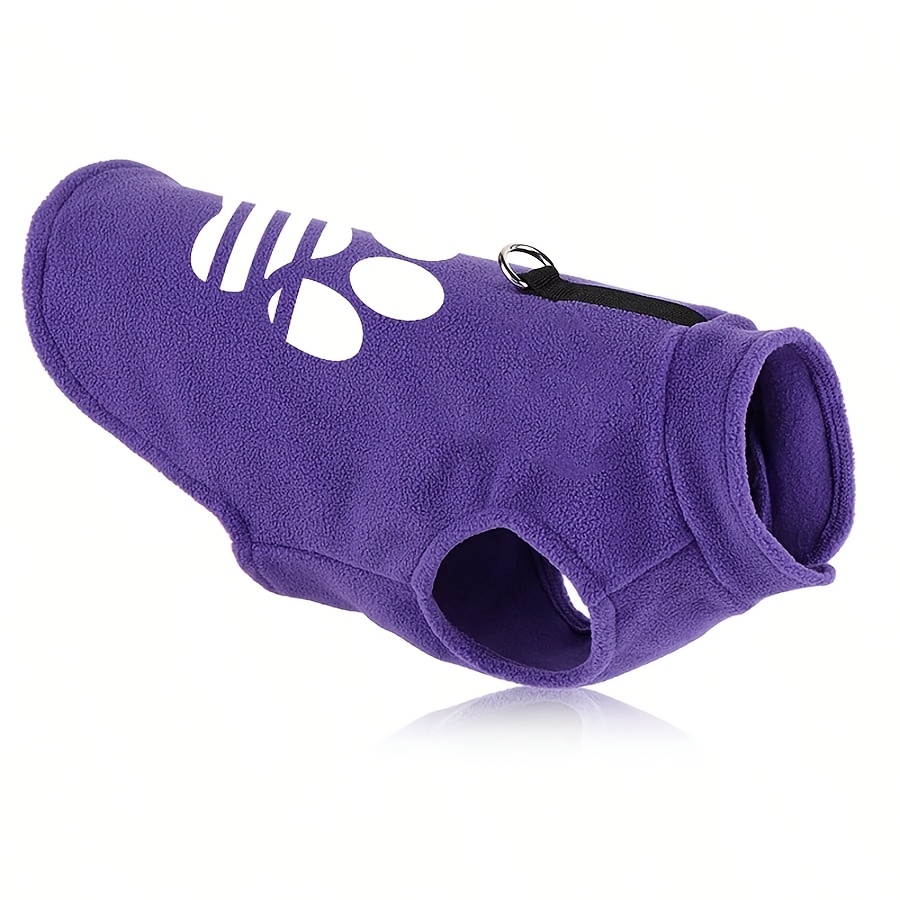 TEMU Pet Dog Clothes Cozy Polar Fleece Dog Sleeveless Vest, Warm Winter Pet Clothes, Comfortable Puppy Outfit For Small To Medium Dogs