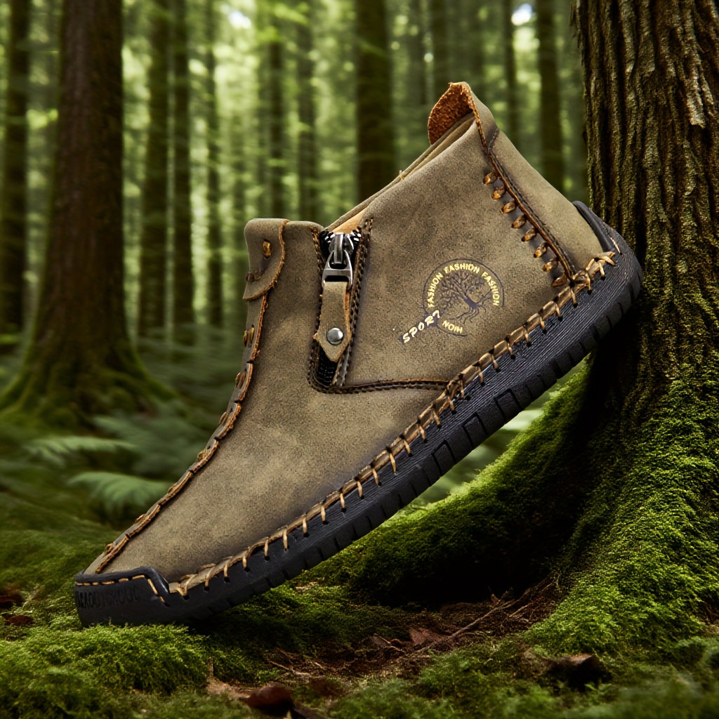 Men's Plus Size Boots, Handmade Men Shoes