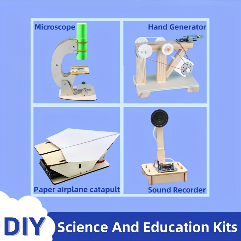 Kits De Microscopio De Ciencia Para Niños Kit De Microscopio - Temu