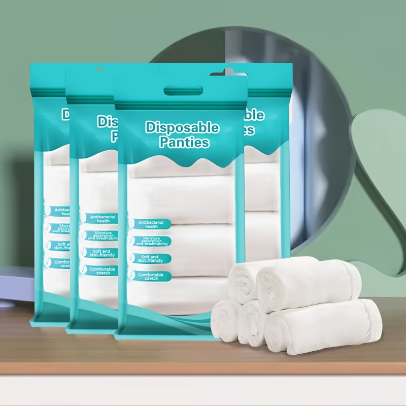 50PCS/Set Disposable Underwear Travelling Postpartum Sterile