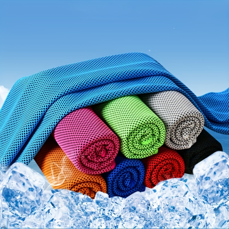 

6 Pieces Sports Quick Drying Towel - Outdoor Cycling, Quick Drying, Cooling, Ice Cold Towel - Gym Yoga Sweat Wipe