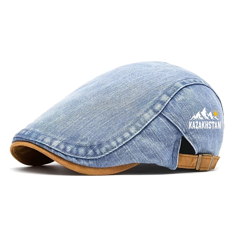 TEMU The Classic British Beret Adds Flair To Men' Outfits. Lightweight And Vintage-style, Durable And Comfortable, Enhancing Your Look For Casual Or