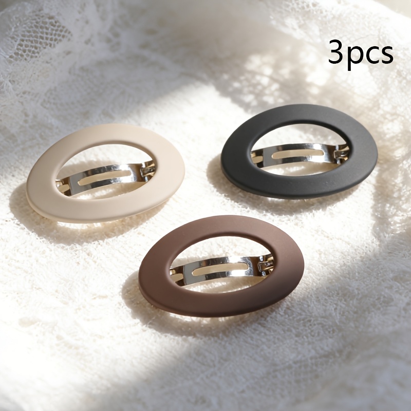 Image of 3pcs New Card Hair Half Tie Short Hair Headdress Small Hair Clip Clip Women's Hair Clip