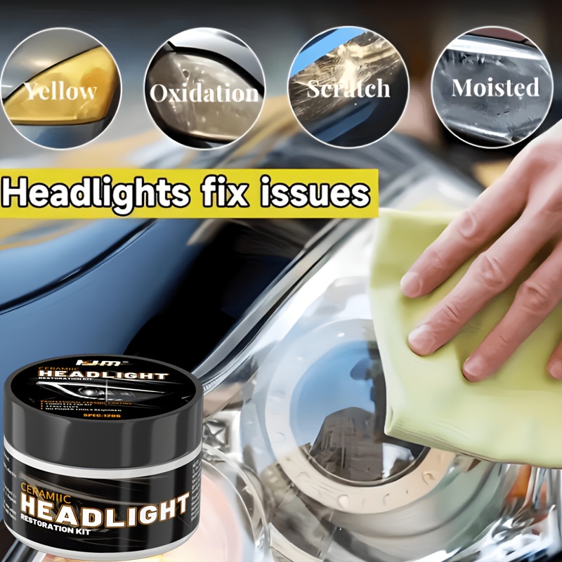 Car Plastic Repair Kit: Restore Your Headlights – The Ideal Car Repair Tool