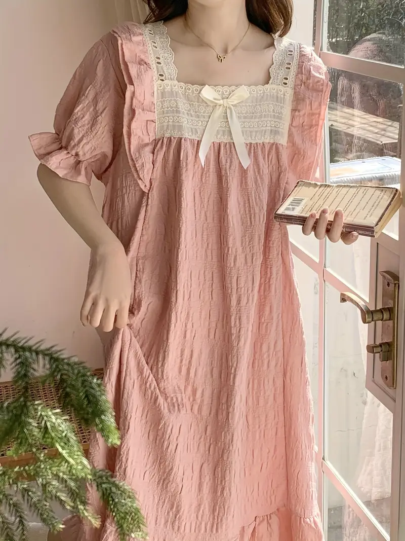 short sleeve sleep dress women - Temu Mexico short sleeve sleep dress women - Temu Mexico