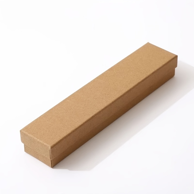 TEMU 10pcs Set Necklace Cardboard Jewelry Box Paper Box Long Jewelry Gift Box With Sponge For Necklaces And Jewelry, Valentine's Day, Wedding,