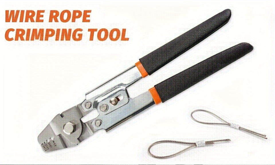 Wire Rope Crimping Tool Swager Crimper Fishing Lines - Temu Canada