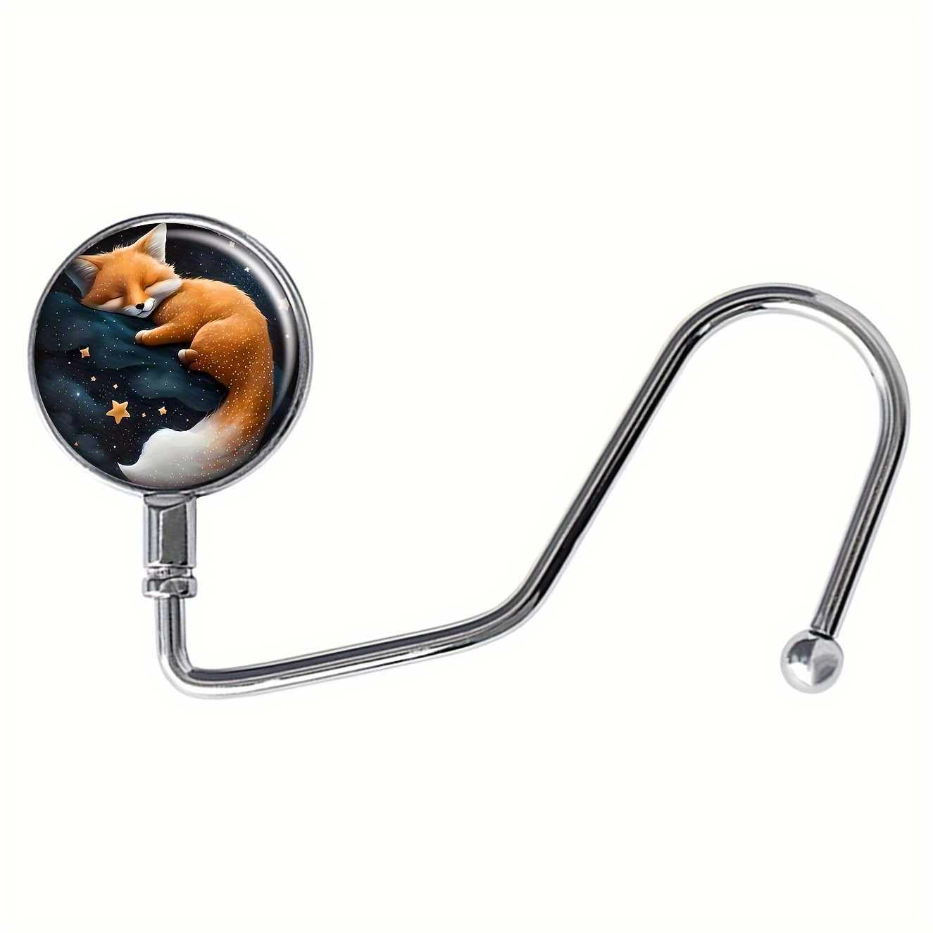 Purse Hook Hanger Moon Fox Purse Hooks Table Purse Table - Temu