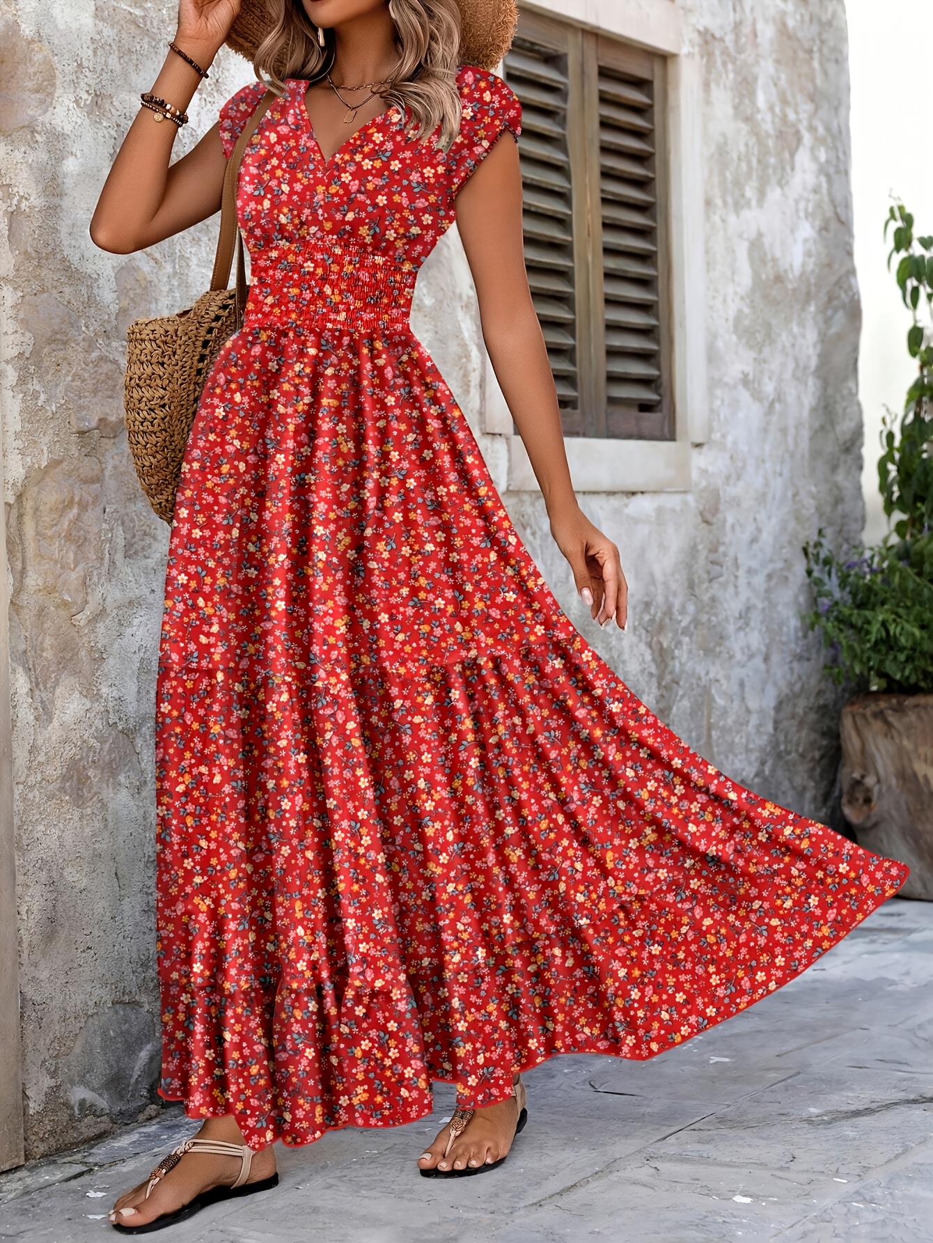 long dresses for women casual sold on Temu United States