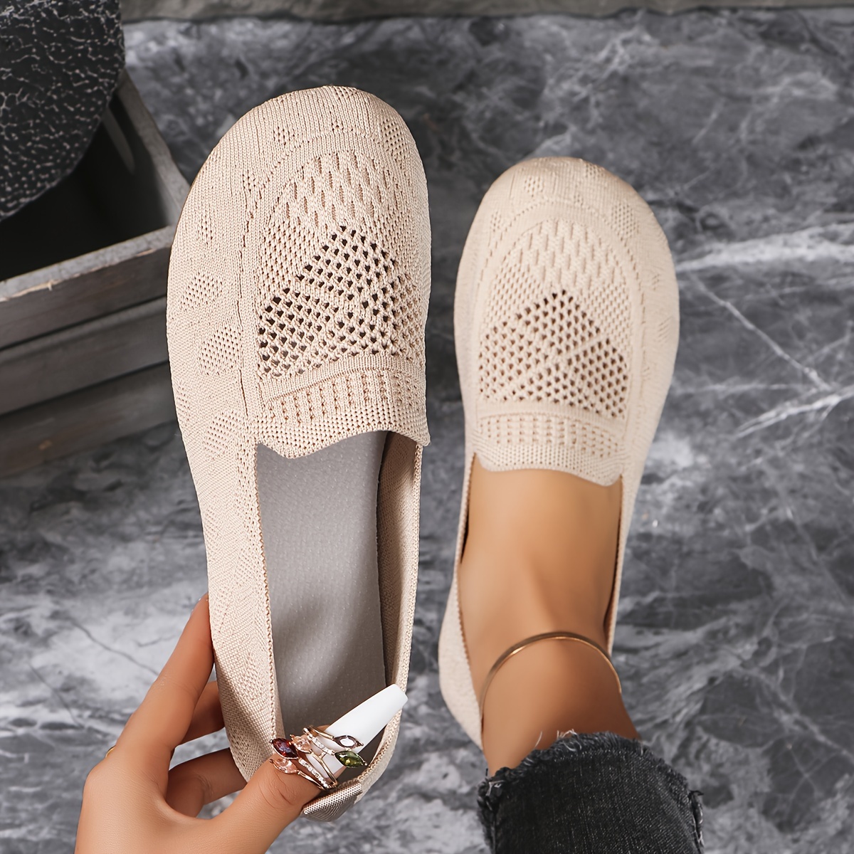 Ataiwee Flat Shoes Wide Width Wide Width Women's Extended