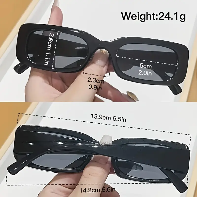 3 adet moda oval/kare çerçeve günlük kullanım i̇çin klasik dekoratif erkek ve kadın gözlüğü ayrıntılar 3