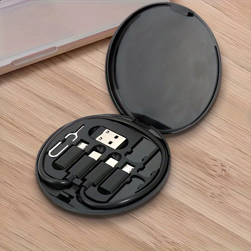 Compact multi USB charging adapter kit