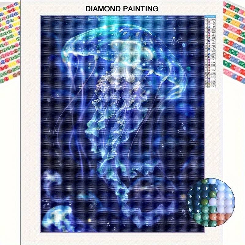 Zariocy 5D Diamond Painting Kits – Medusa, Quadro Fai-da-Te Con Diamanti, Arte Animale Cristallo, 30x40cm, Per Decorazione Casa E Ufficio