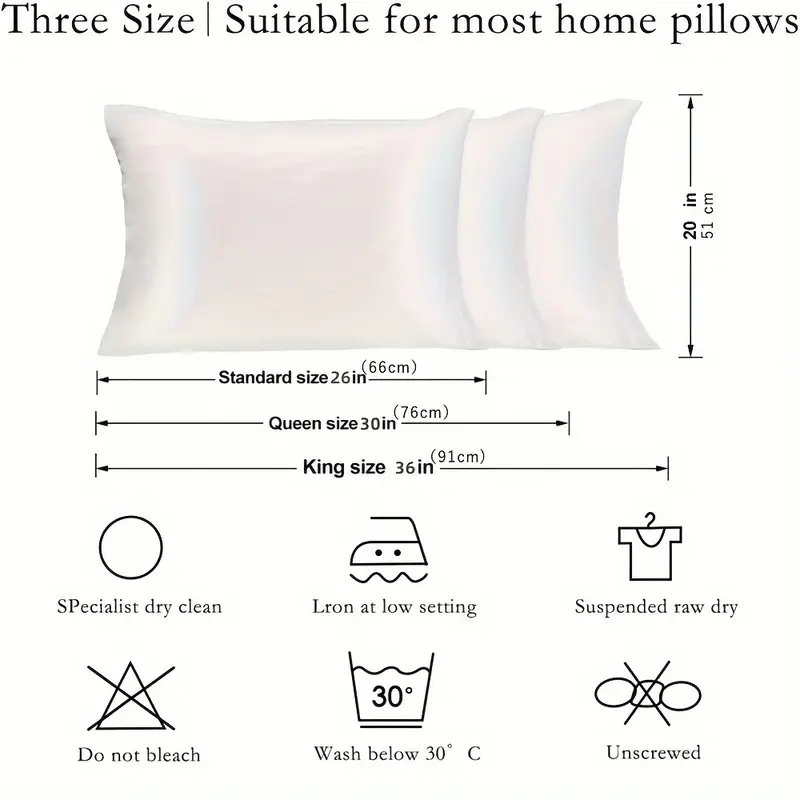 2pcs 100   pillowcases double sided hidden zipper closure 19mm thick elegant purple bedding for couples luxury gift for       smooth texture Product details 2