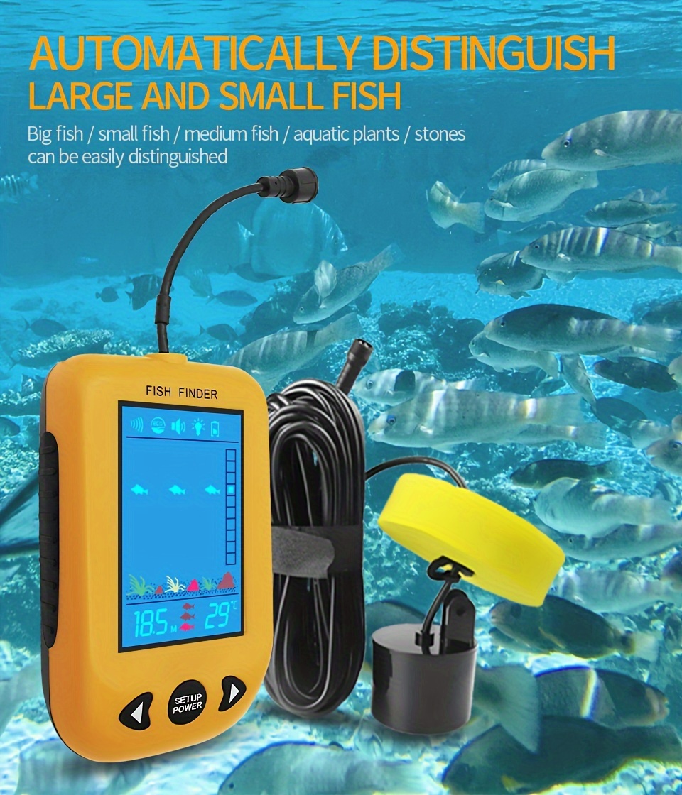 Fish Finder XF 03 Portable Fish Finder Ice Fishing Sonar Sounder