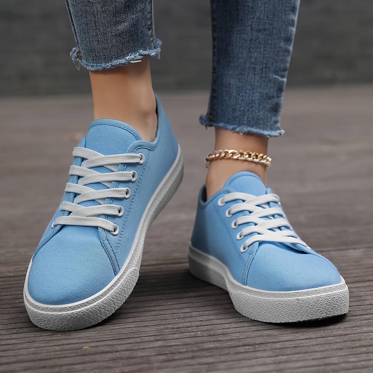 zapatillas deportivas mujer cordones bajos moda casual Temu Ecuador