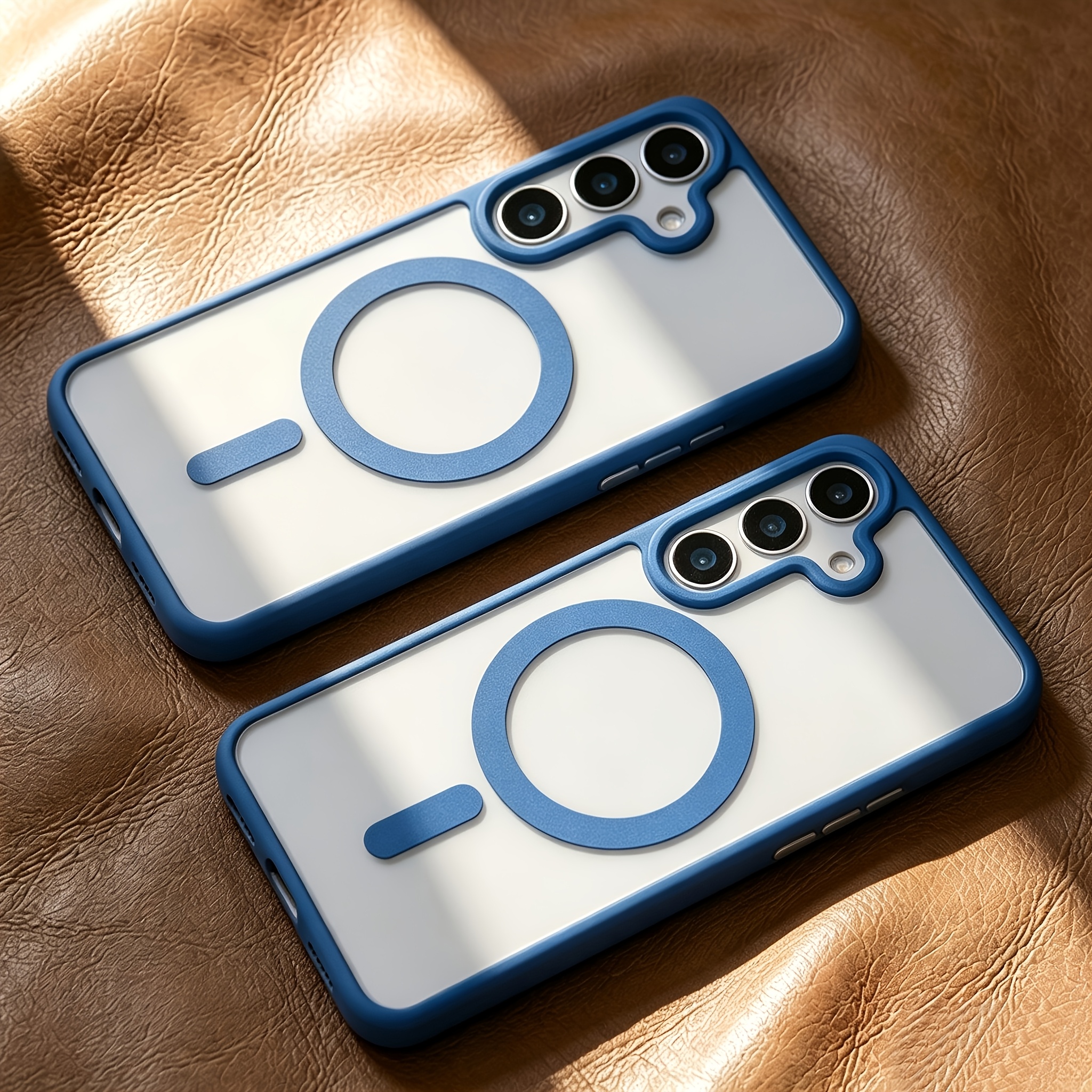 TEMU Phone Case: Business Matte Translucent Anti-fall Mobile Phone Case, Suitable For For Galaxy A57 A37 A56 A55 A35 5g A36 A17 A07 A16 5g S26 Ultra