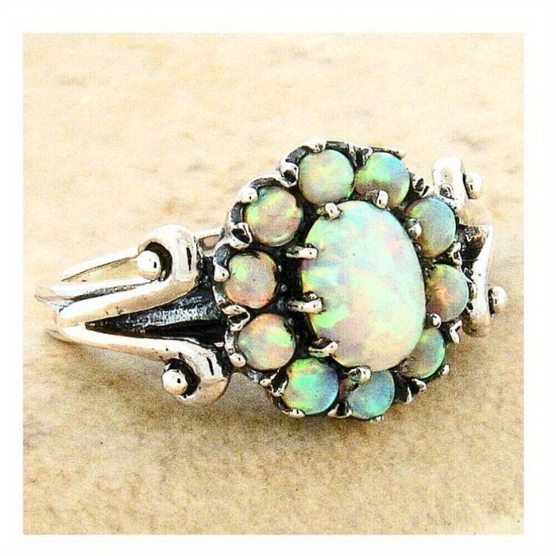 Women's Retro Commemorative Everyday Ring, Fashionable Accessory