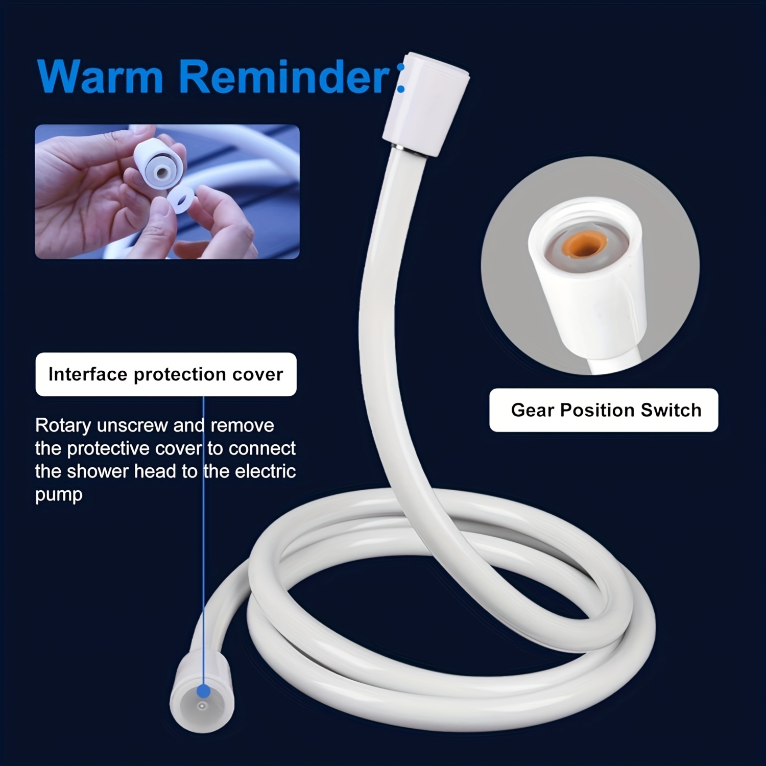 portable shower camp shower rechargeable shower camping shower pet shower portable shower for camping portable shower pump hiking and climbing bathing beach camping bathing usb charging 6000mah certification details 10
