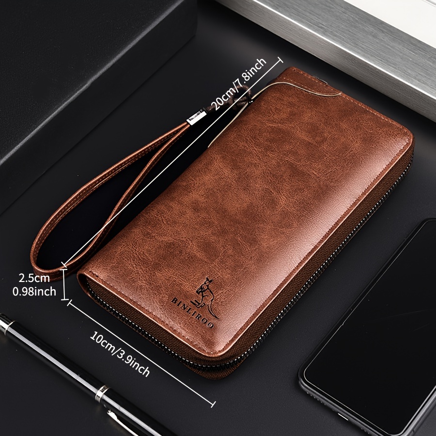 Men\'s Wallet New Leather Short Wallet Driver\'s ID Card One Piece Cover Layer Cowhide Popular Genuine Product