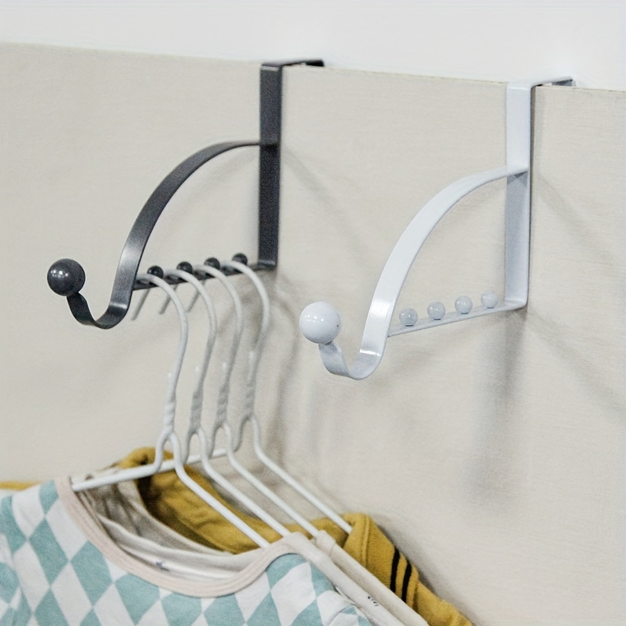 

1pc Hooks, No Need To Punch Holes, Clothes Behind The Door, Bag Storage Hooks, Widened Version