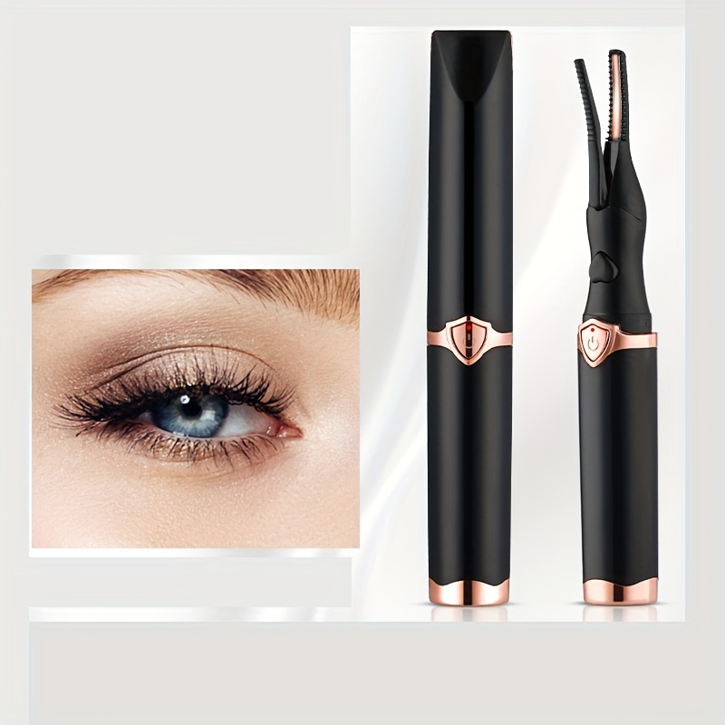 

Electric Eyelash Curler, Usb Rechargeable Portable Heated Curling Wand, Perfect Curled Lashes & Grooming Facial Beauty Tool With Constant Temperature Heating