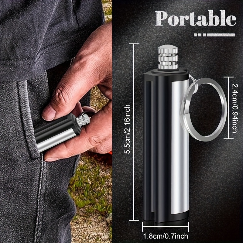 5/10/20-count Perpetual Match, Portable Waterproof Emergency Survival Matches, Suitable for Outdoor Camping, An Ideal Gift for Fathers And Husbands, Unlimited Use - No Batteries Required (fuel Not Included).,: Flash
