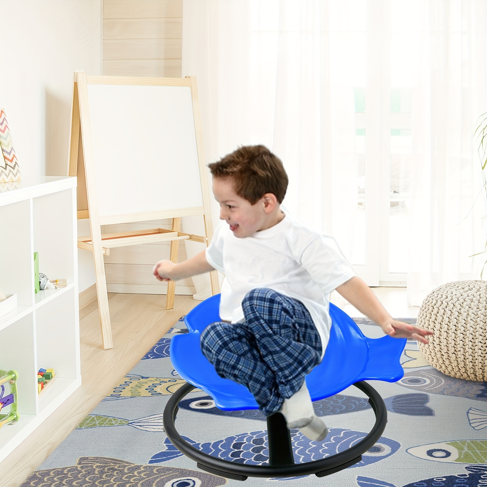 kids spin chair