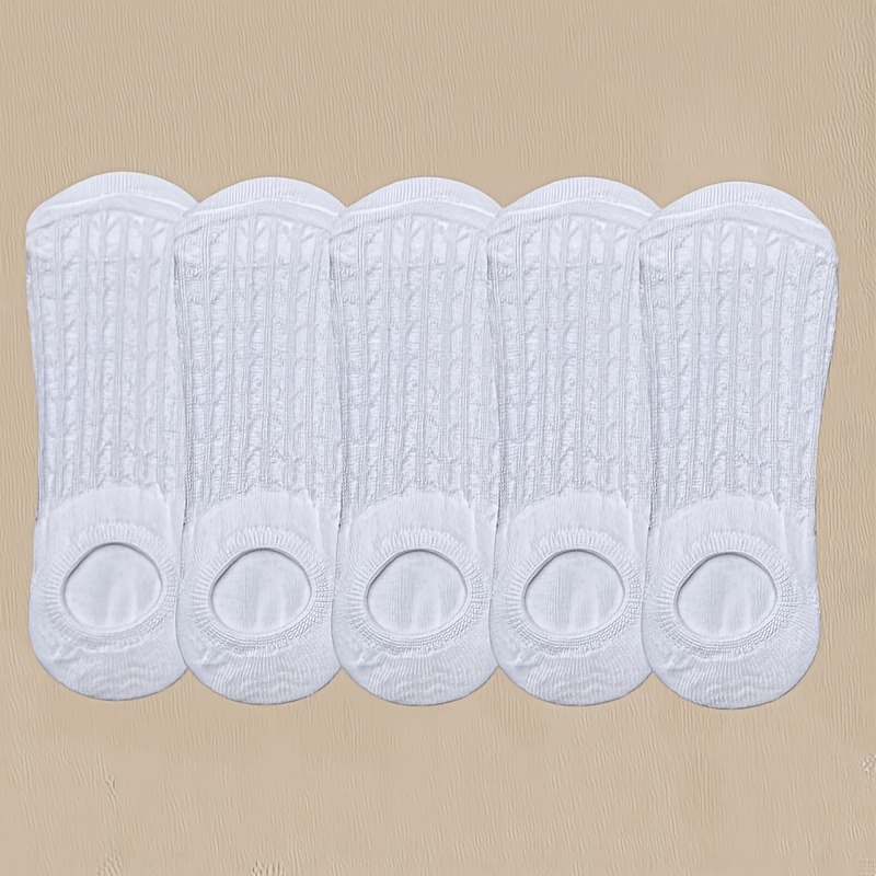 E-shop 5-Pack Sommer Mesh Atmungsaktive Klimasocken, Rutschfeste Bequeme Damen Socken