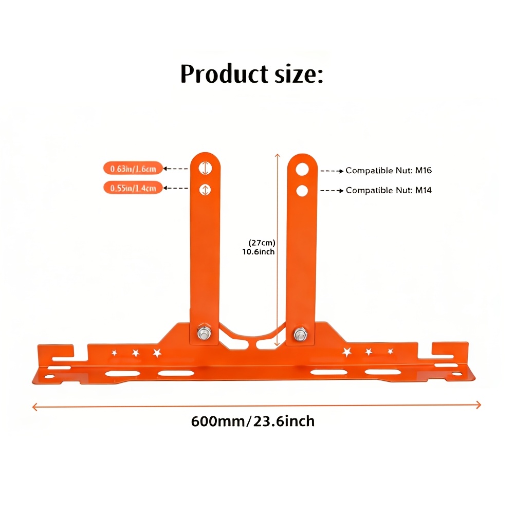 Paired Wheel Alignment Tool with 4 Extended Fixing Plates