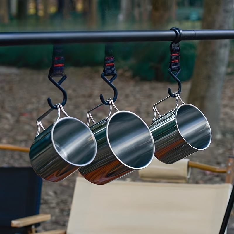 Stainless Steel Insulated Travel Mug 250ml/350ml/550ml - Foldable Outdoor Coffee & Tea Cup, Keeps Drinks Hot or Cold, Ideal for Camping and Picnics