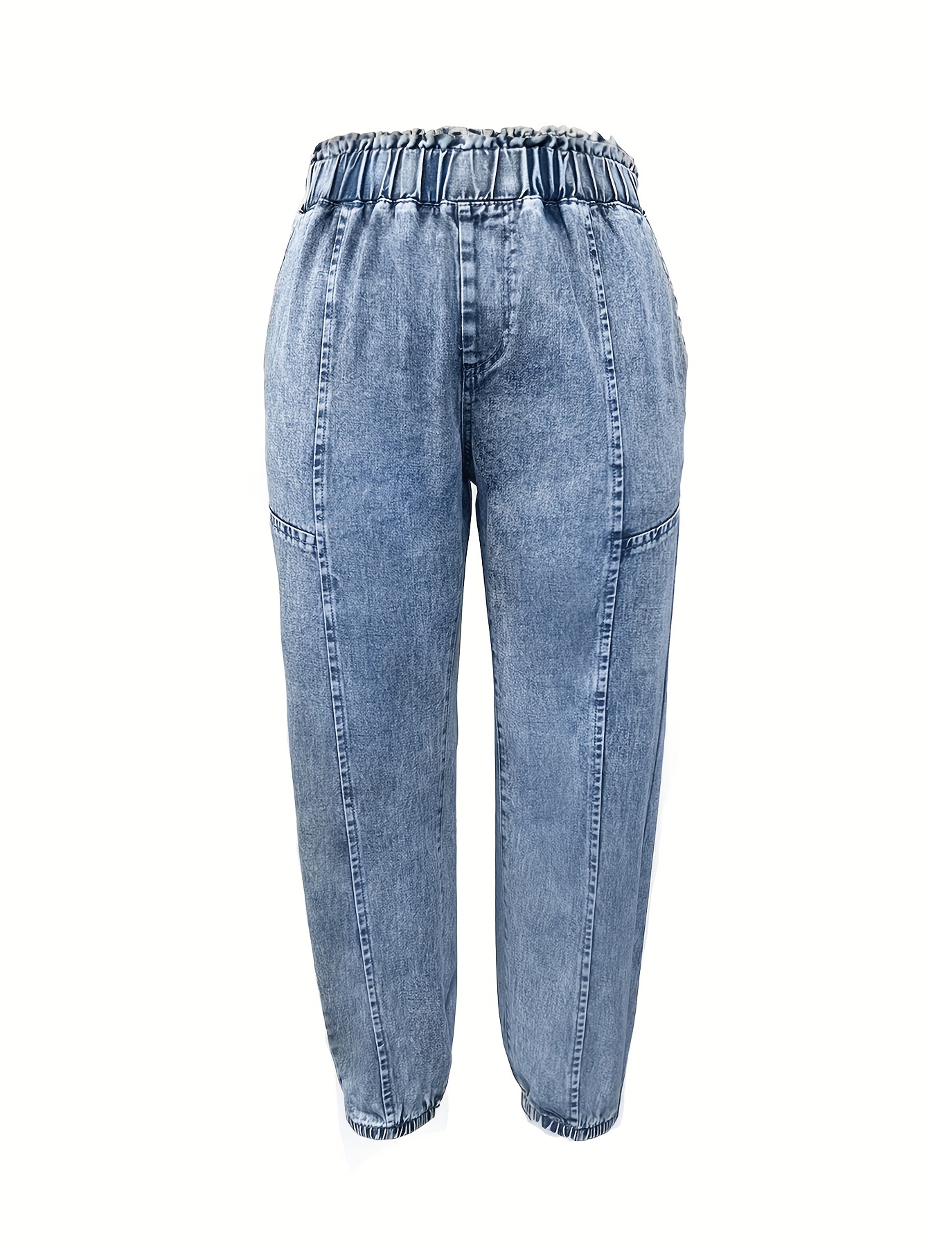 women's plus size snowflake pattern denim jeans casual Temu Kuwait