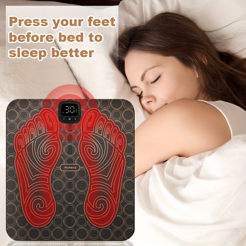   massager masajeador de pies foldable portable devices ems muscle massage   pads tens full body relaxation massage   pads suitable for   men and women ideal   for reading watching movies doing housework and   massages Product details 0