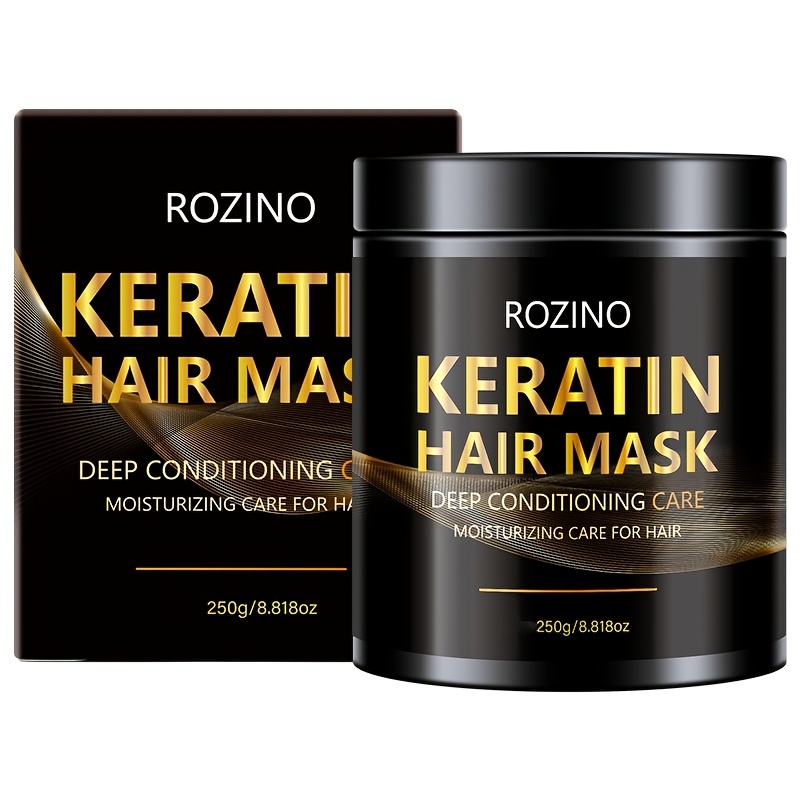 Image of Instant Softening Keratin Hair Mask, Hair Care Conditioner 250g, Instantly Hair Washing, Easy To Comb, Dry, Frizzy And Hair, Long-lasting Fragrance For 72 Hours, More Fluffy, Plump And Shiny