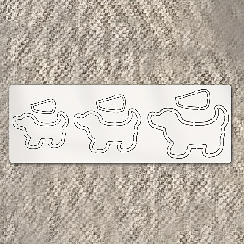 1pc Of Adorable Handmade Template For Projects, Featuring Sizes. This Durable Template Is Ideal For Accurate Sewing And Cutting, Perfect For Sewing Tasks And Suitable For And Sewing Additions