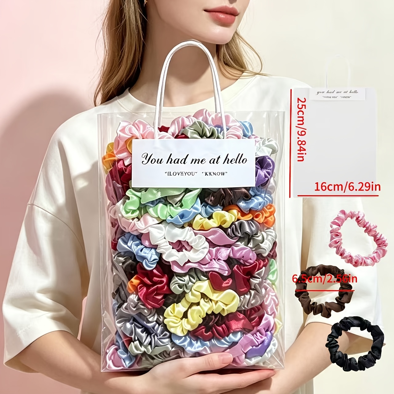 31pcs Lazy Style Easy Comfortable Satin Pleated Hair Ties