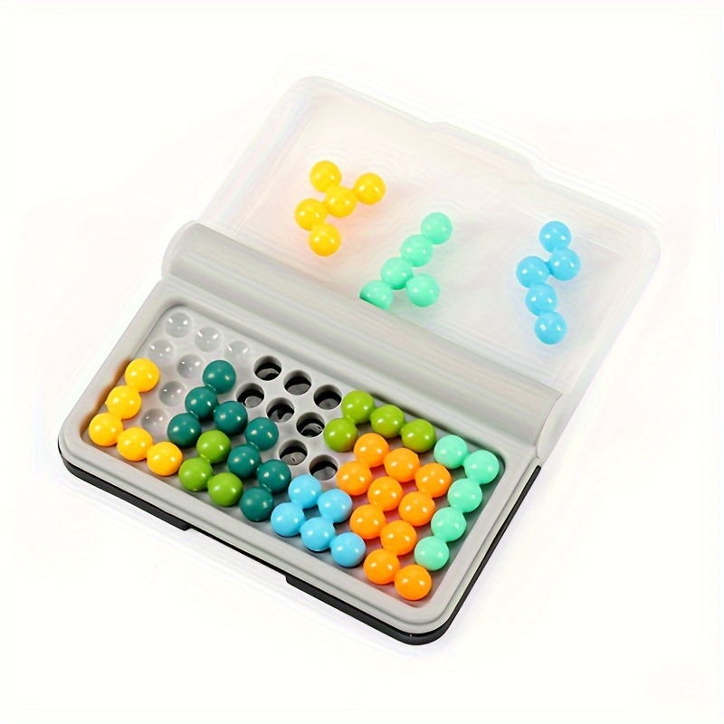 

3d Brain Teaser Puzzle Game: Colorful Plastic Balls For Fun And Challenge