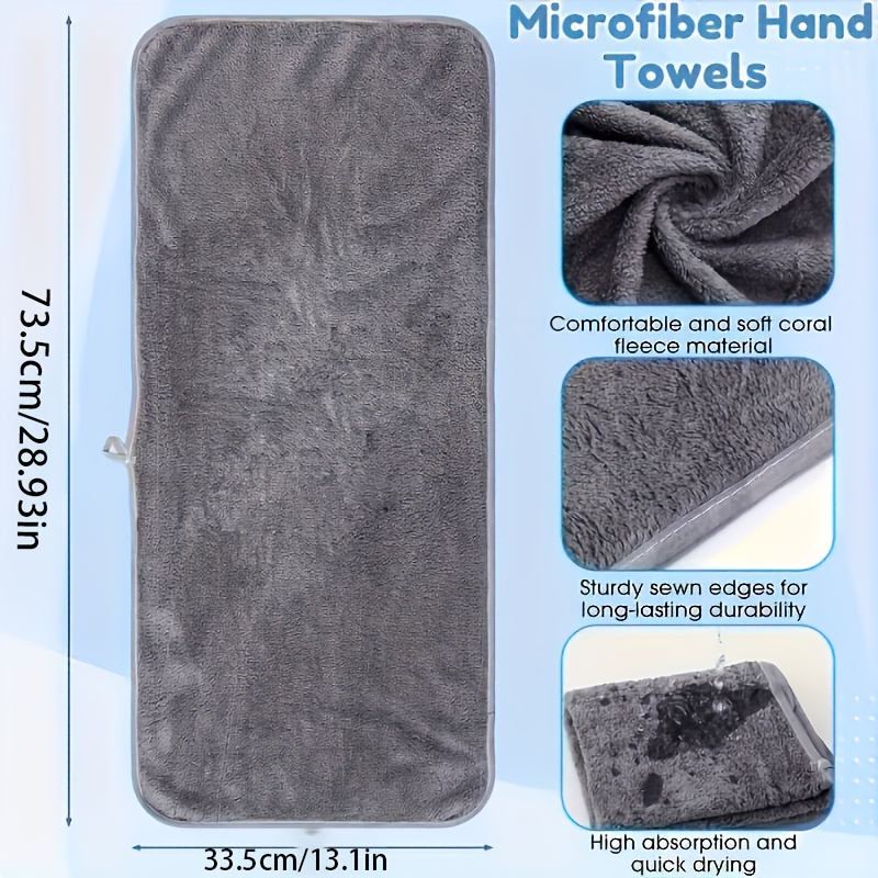 1pc, Extra Thick Towel Bath Towel Washcloth Square Towel, Super Soft and Highly Absorbent Towel, for Bathroom, Gym, Shower, Hotel, Spa, Ideal Home Supplies, Fitness Essentials, Suitable for Home, Outdoor, RV, Back to School, as a gift