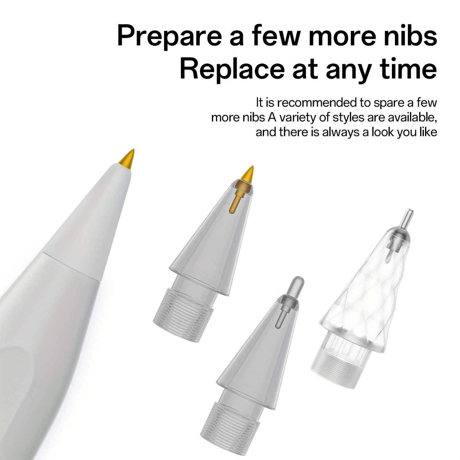 suitable applepencil nibs ipencil ii replacement pencil pro - Temu
