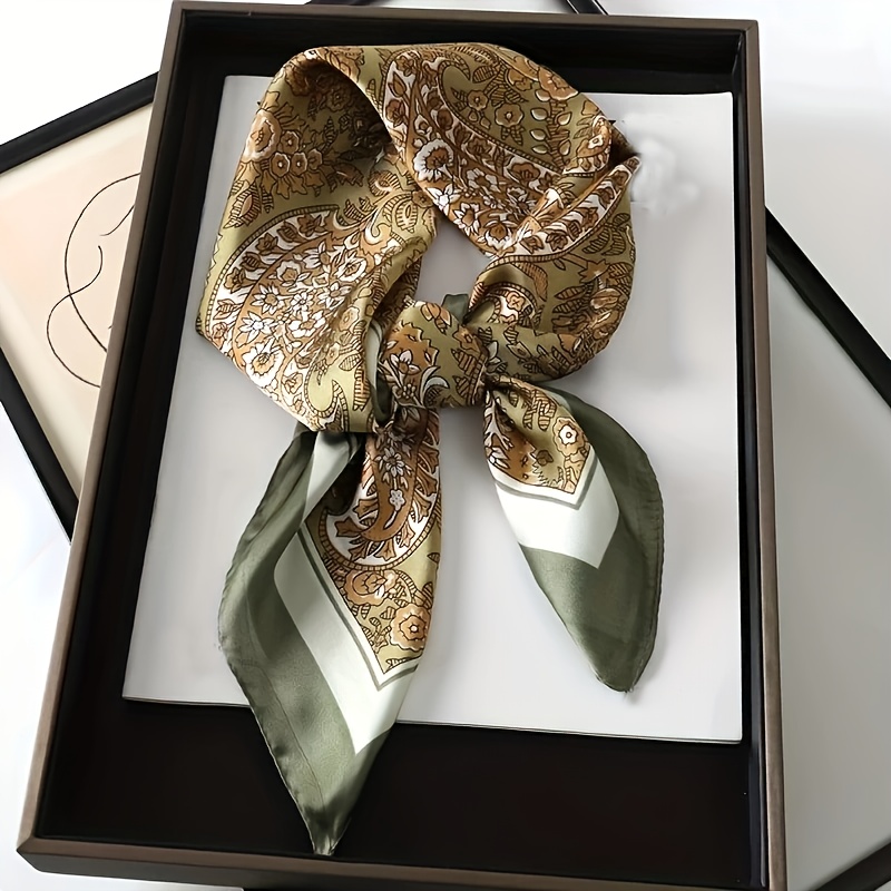 Fashionable Cashew Nut Pattern Scarf, Multi-Functional Headscarf