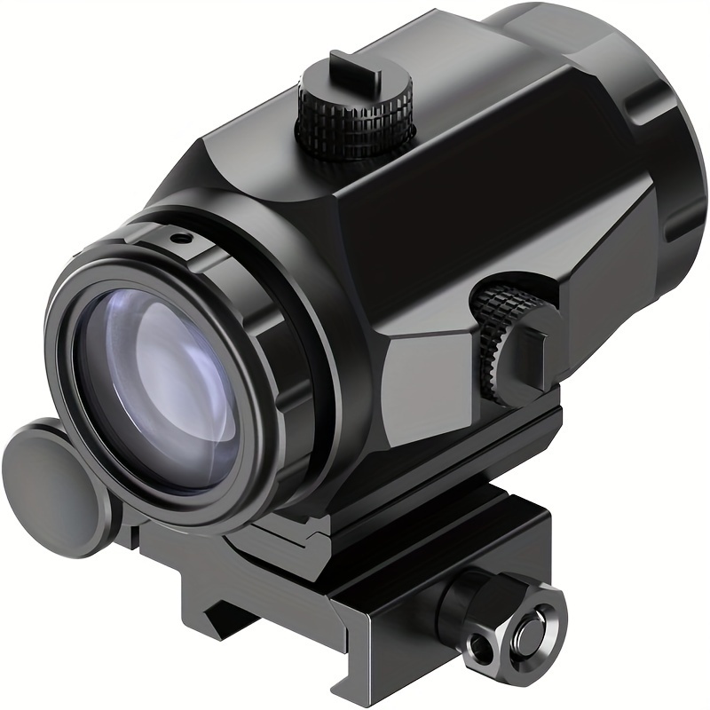 

M40 3x Red Dot Magnifier With Flip To Side Mount, Focus Adjustment, Windage & Adjustable, 37/40mm Height, Black